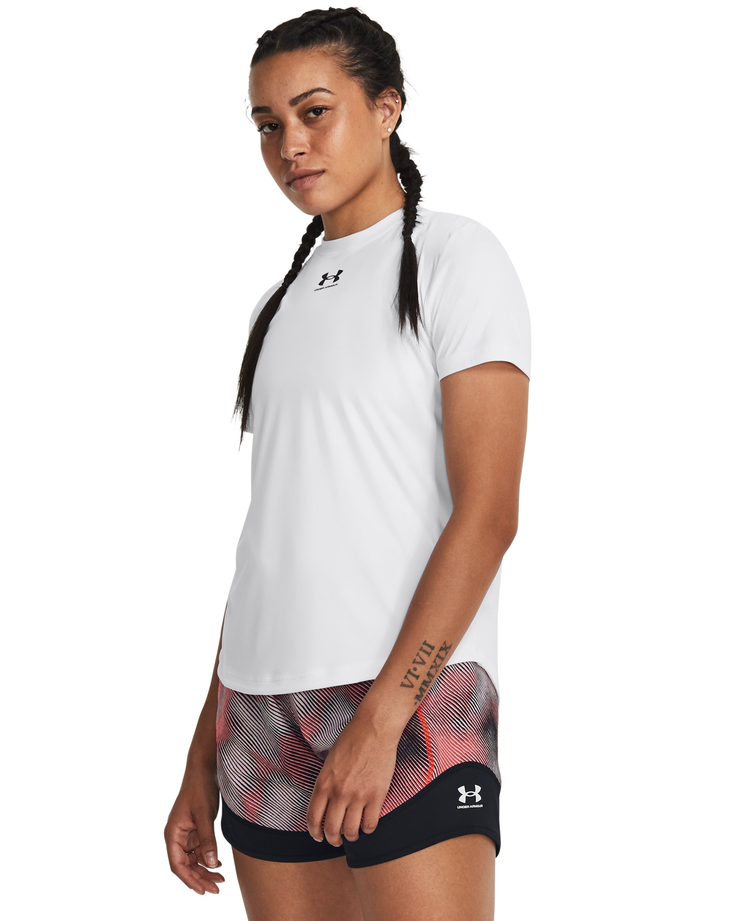 UA Challenger Pro Women's Training Short Sleeve 3
