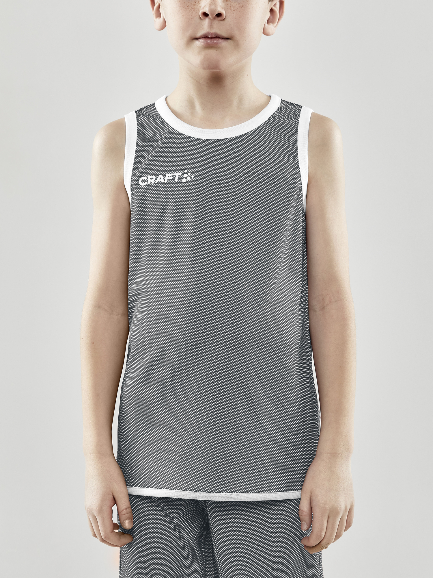 PROGRESS REVERSIBLE BASKET SINGLET JR 13