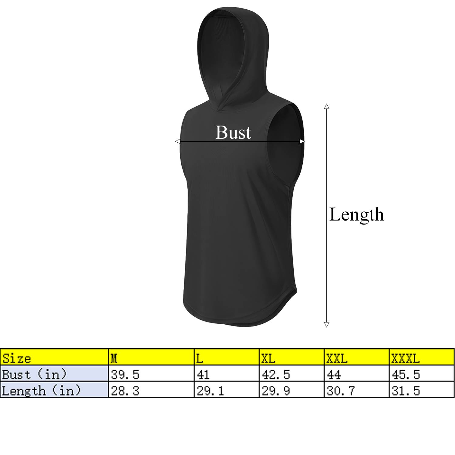 Quick Drying Loose Hooded Fitness Sport Vest 6
