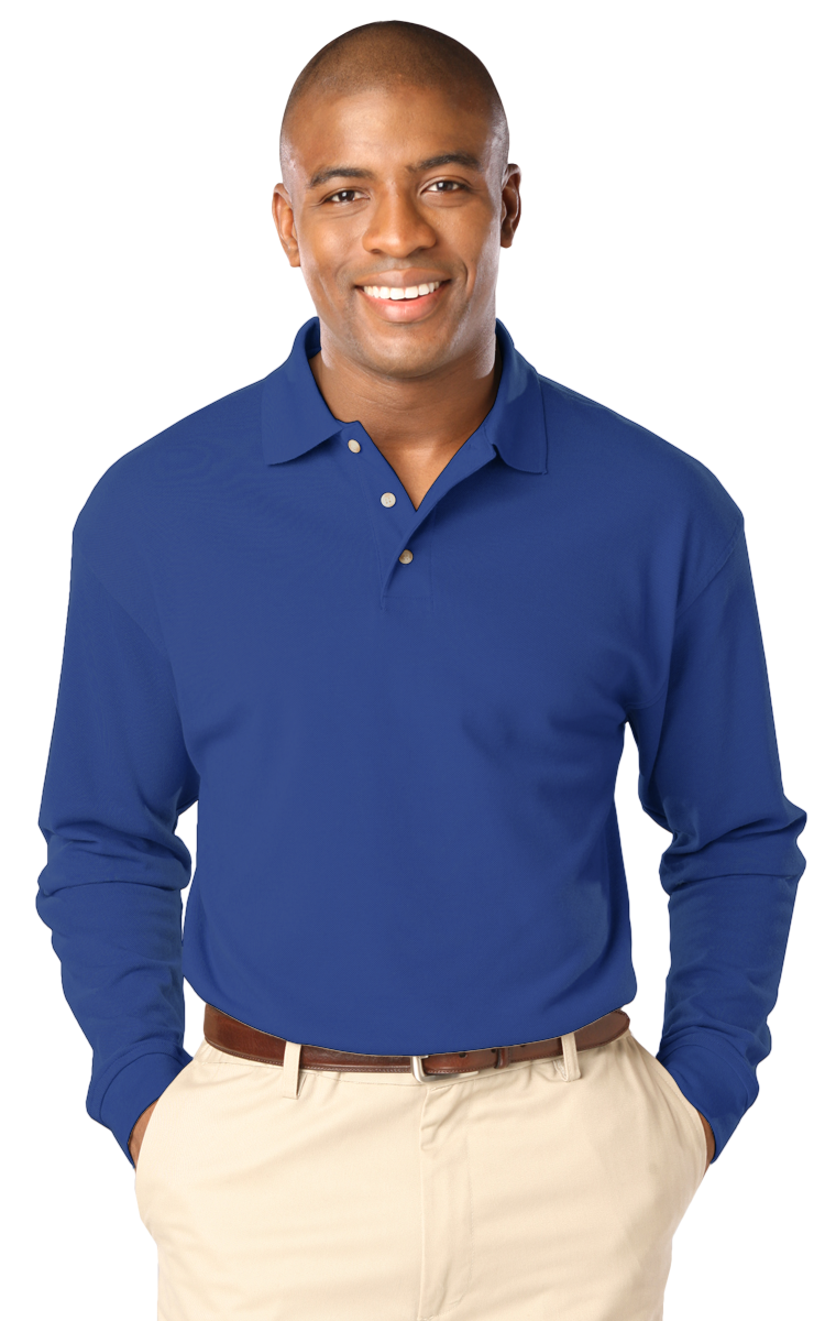 Men's Superblend L/S Polo 29