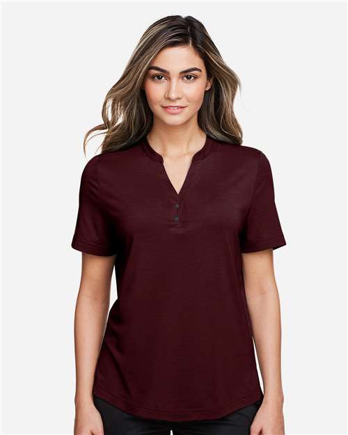 Women's JAQ Snap-Up Stretch Performance Polo - NE100W 24