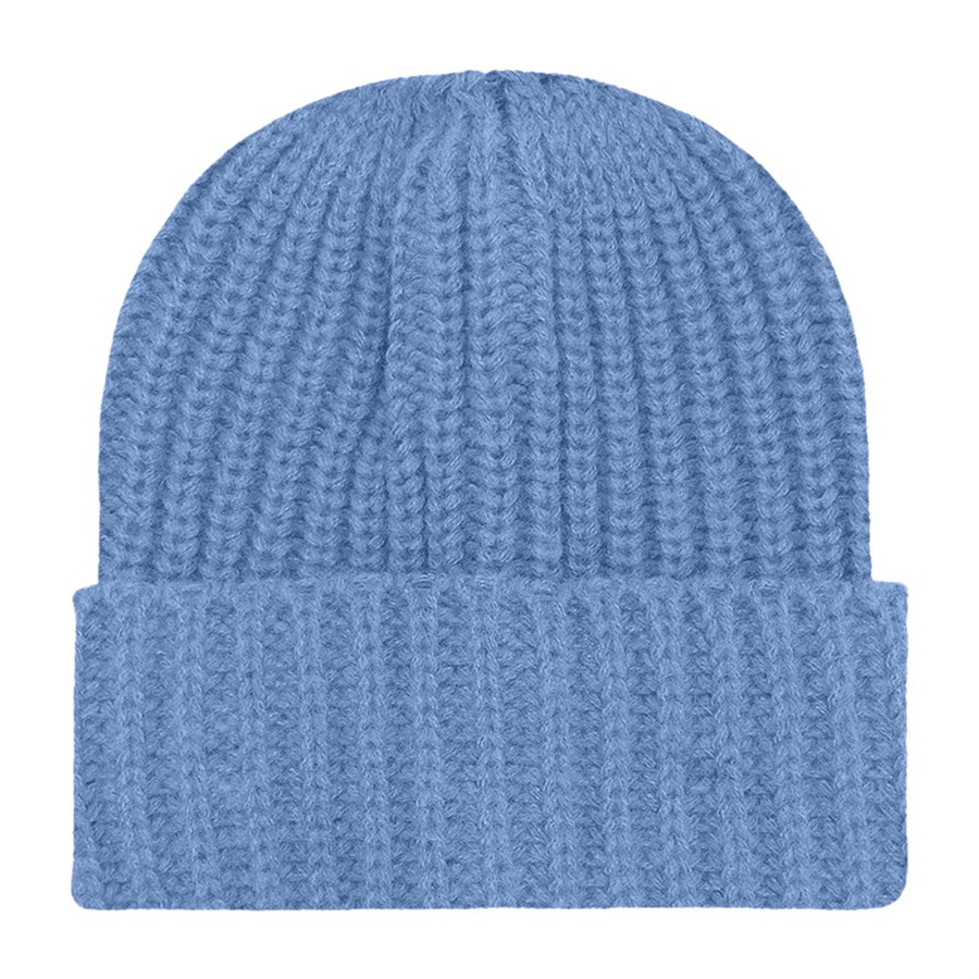 Chunky Ribbed Cuffed Beanie with Custom Logo - 100% Acrylic 59