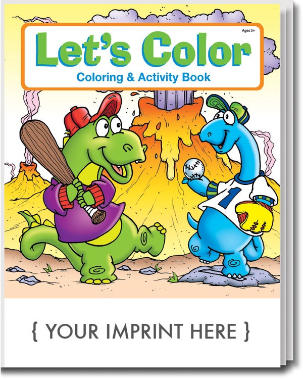 COLORING BOOK - Let's Color Coloring & Activity Book 6