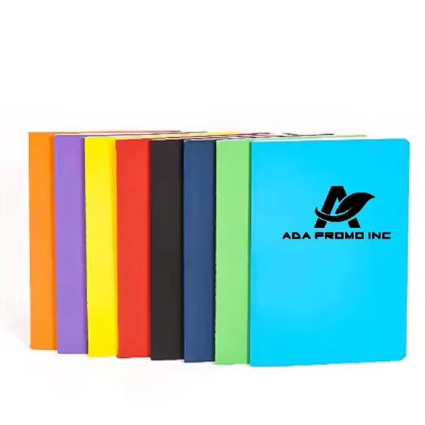 Comfortable Touch Soft-Cover Travel Journal w/ Penholder