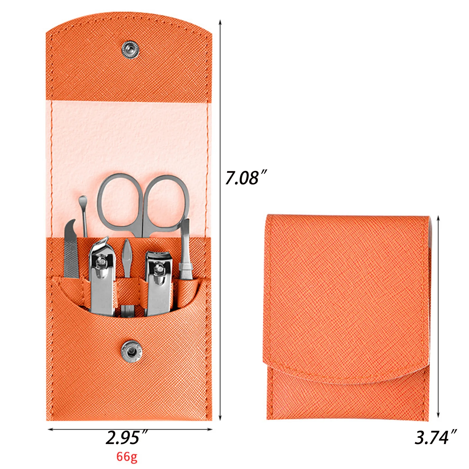 7 in 1 Nail Clipper Set with Leather Case 5