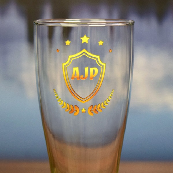 Grand Pilsner Glasses with Print 2