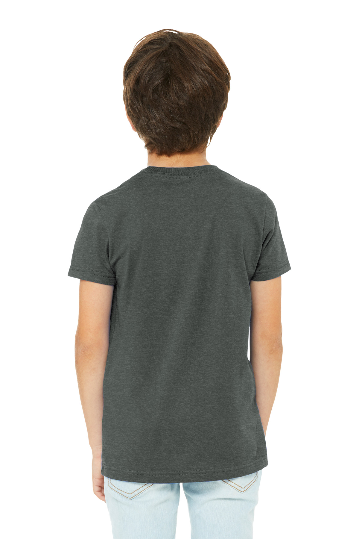 BELLA+CANVAS® Youth Heather CVC Tee 43