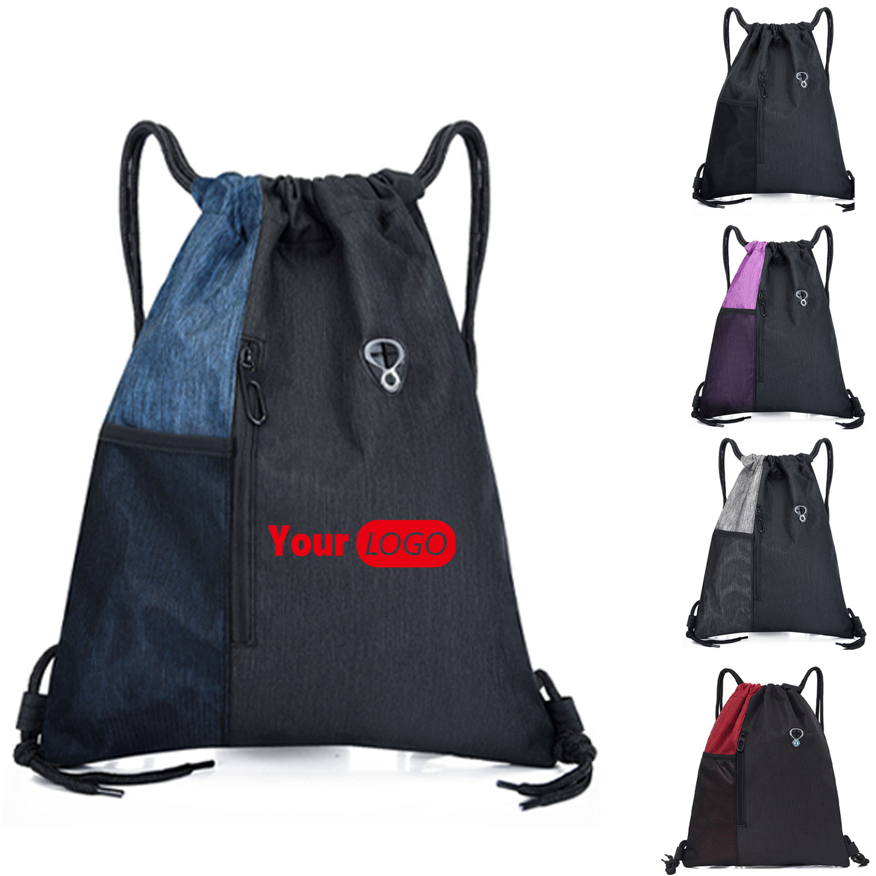 Large Capacity Sports Drawstring Backpack 4