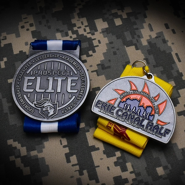 1 1/2" Custom Die Struck Antique Medals 6