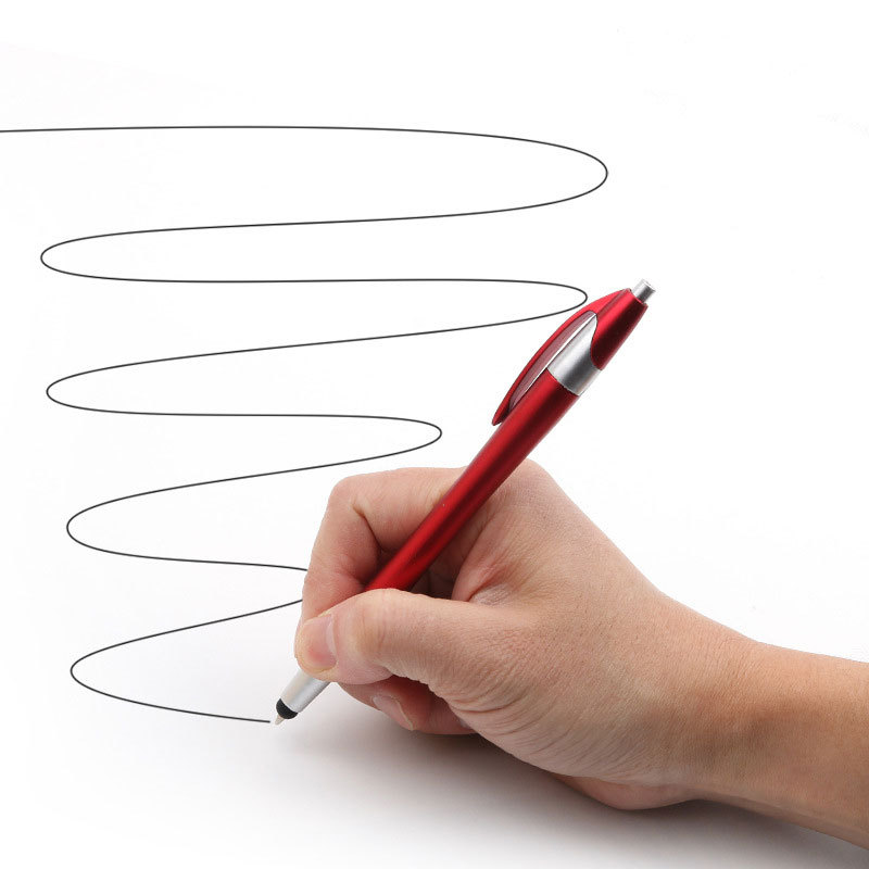 2- in- 1 Universal Touch Screen Capacitive Ballpoint Stylus Pen 4
