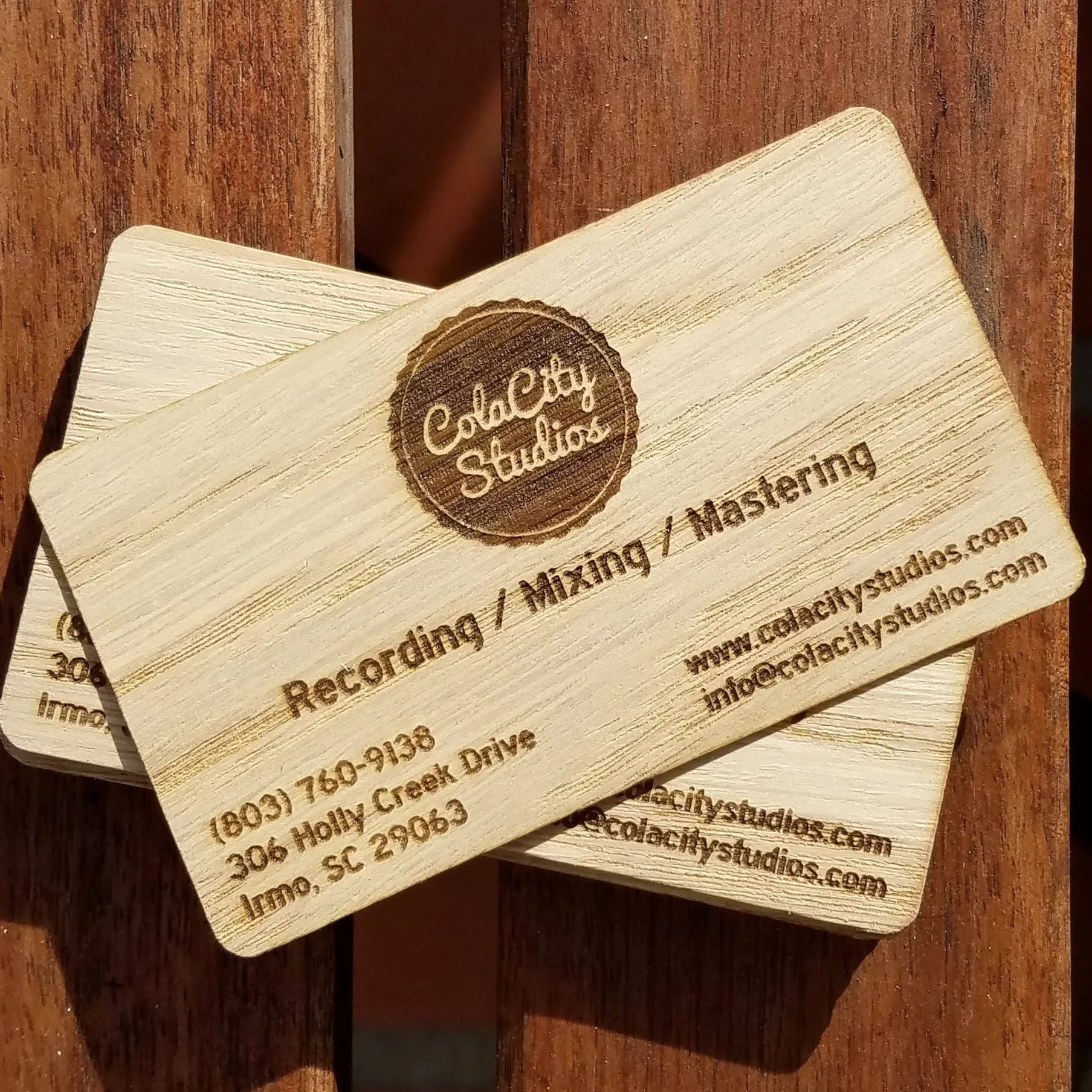 Mr.Tap NFC Wood Digital Business Card, Social Media Card 1
