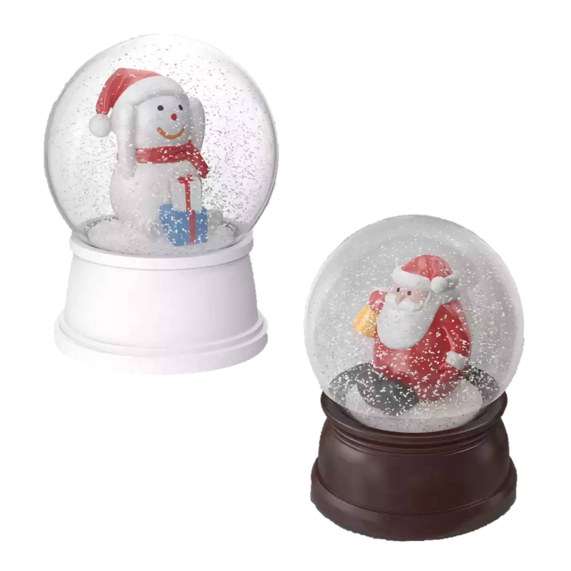 Custom Christmas Water Snowman Snow Globe 3