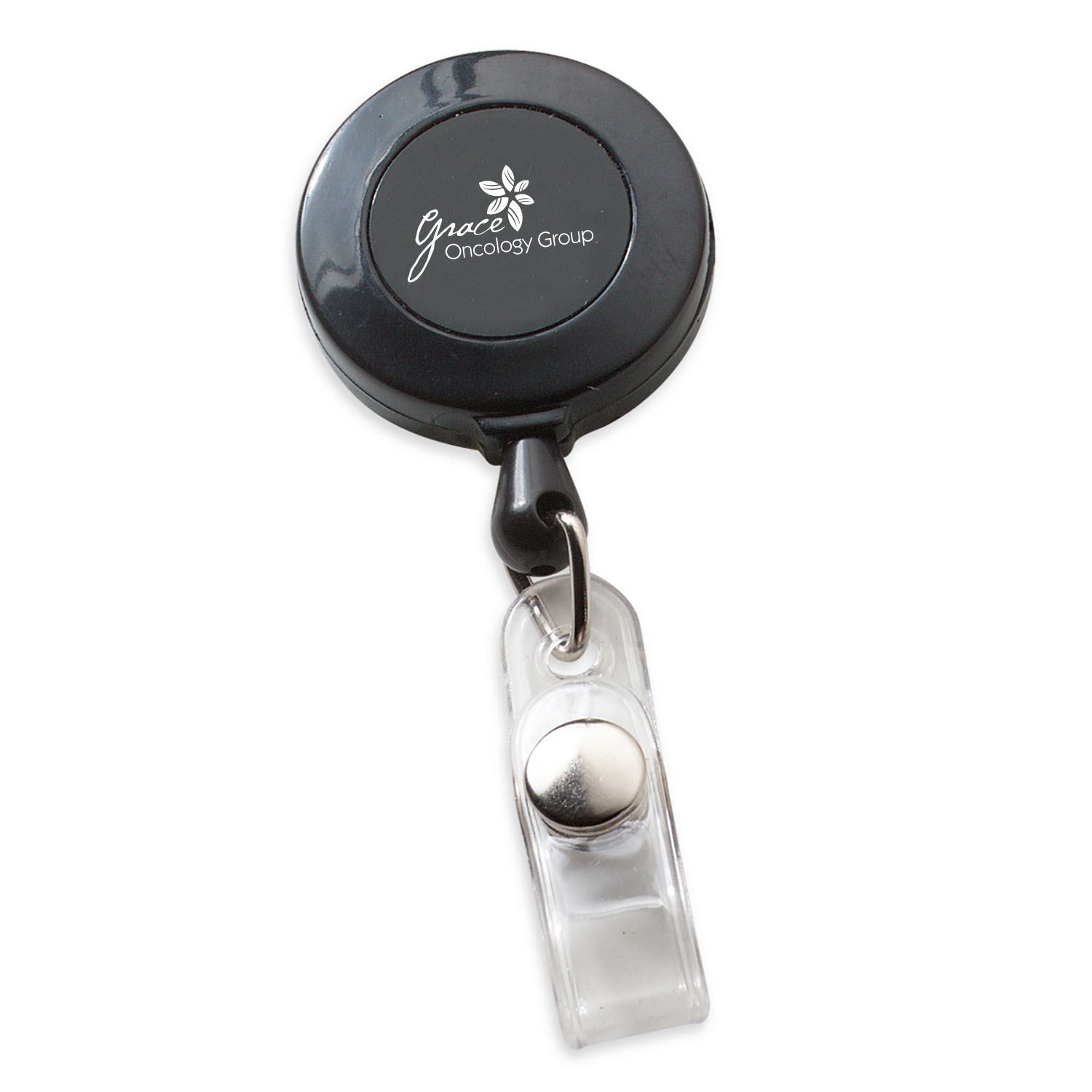 Economy Round Retractable Badge Holder 14