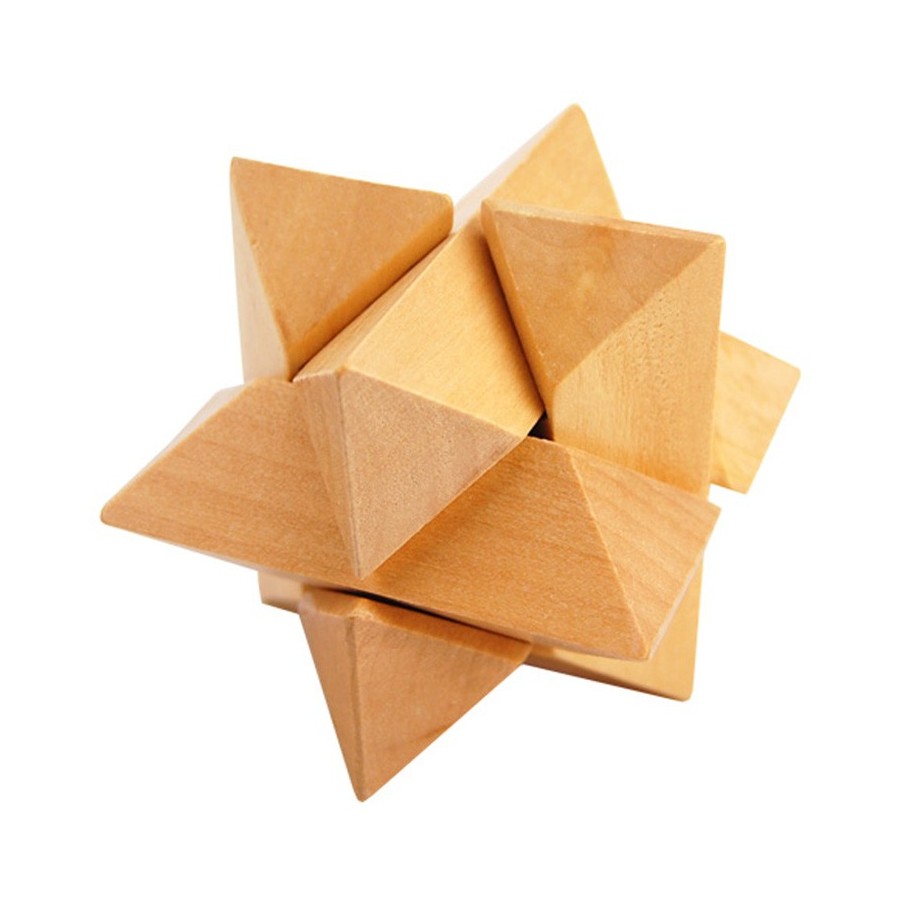 MindBender Star Wooden Puzzle 6