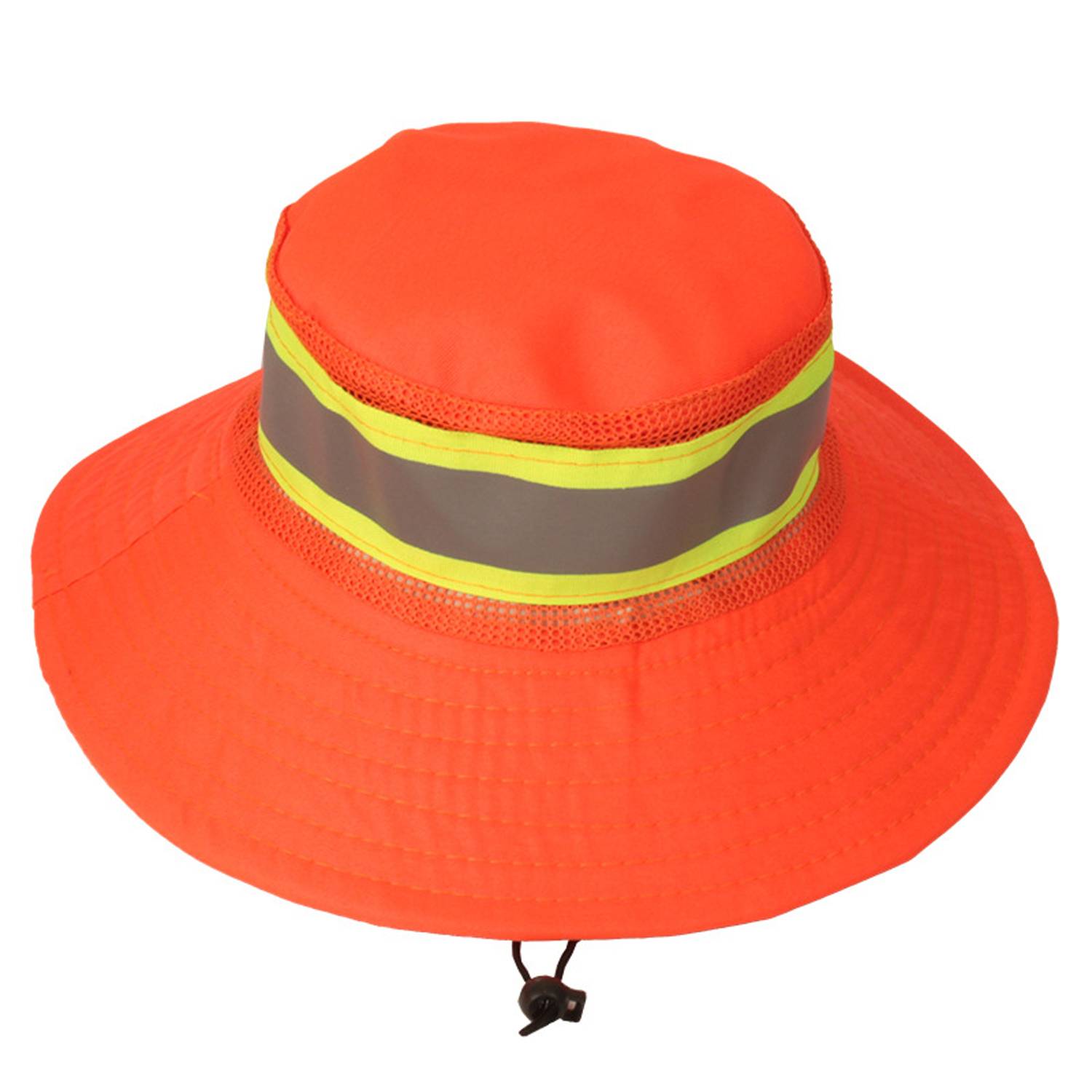 Fluorescent Polyester Bucket Hat—Sun Protection for Outdoors 4