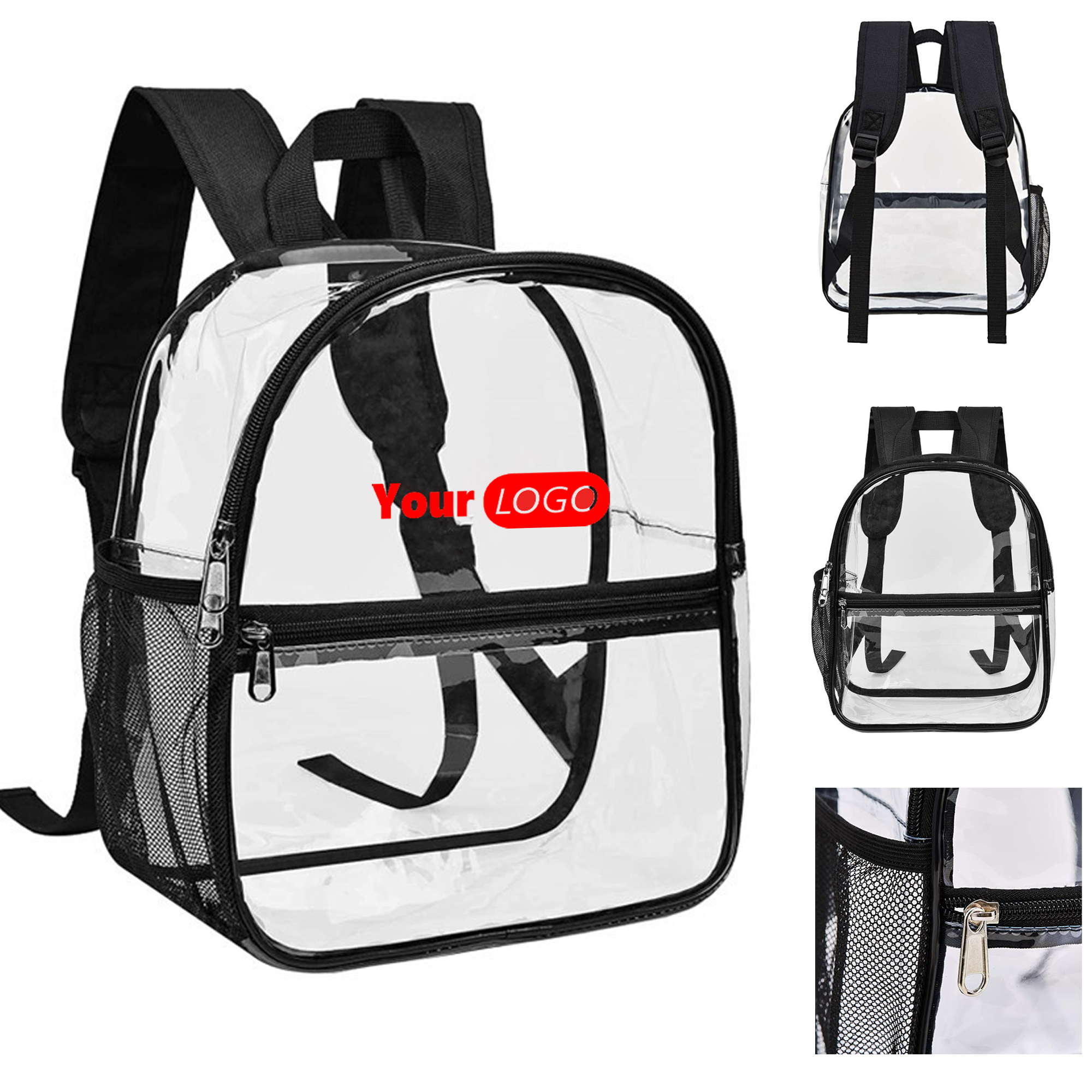 Transparent PVC Backpack 1