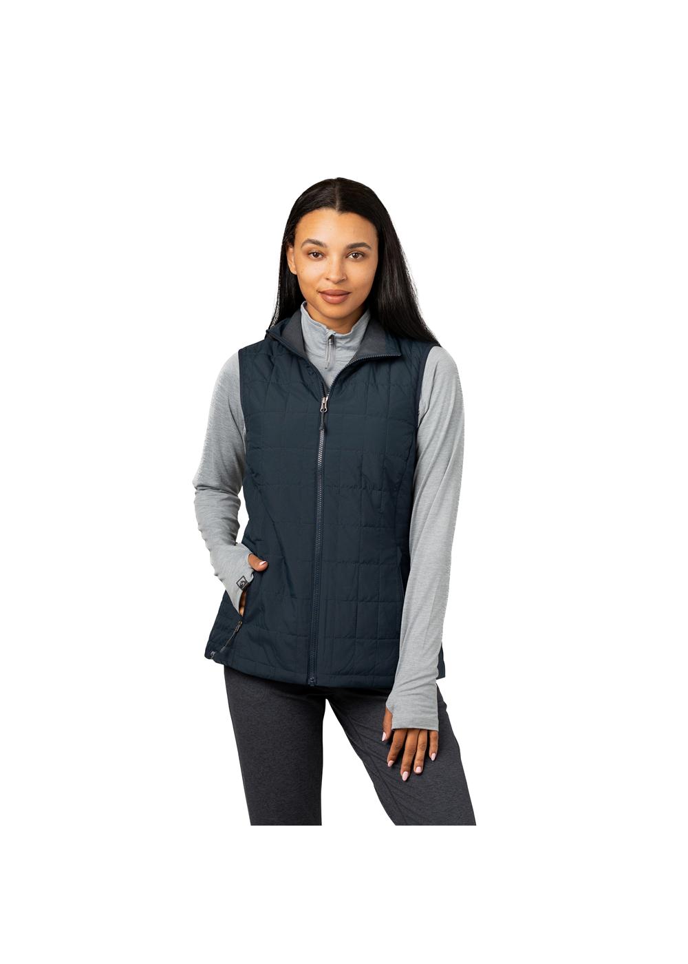 Storm Creek Women's Traveler 60 GSM Insulated Packable Quilted Vest 11