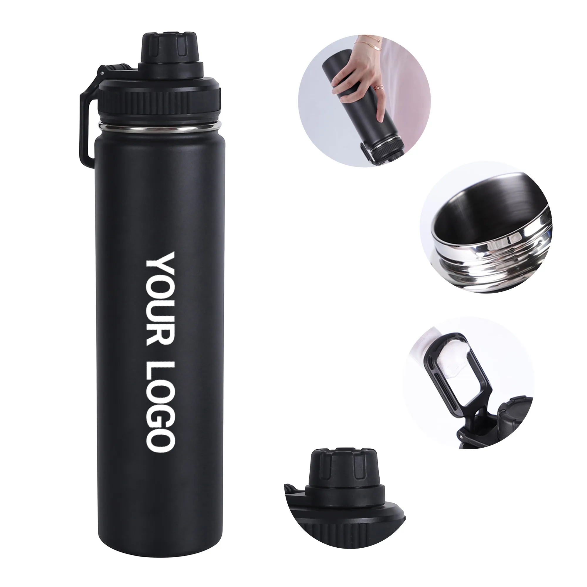 MOQ 50 25oz Portable 304 Stainless Steel Outdoor Tumbler 1