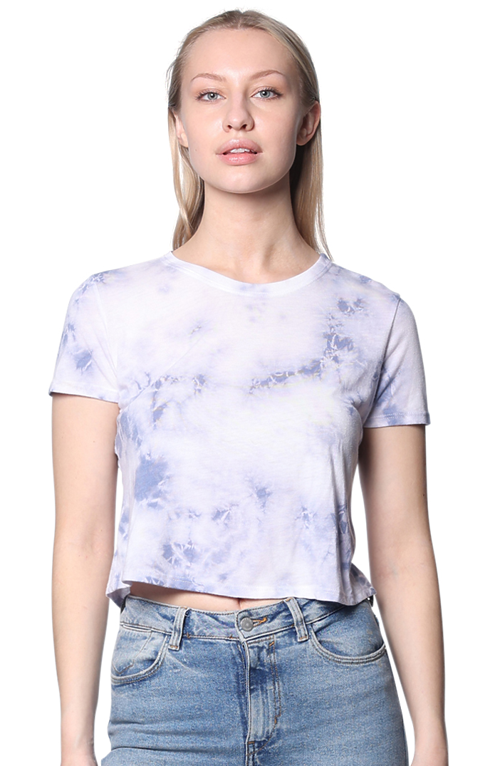 Weekend Cloud Tie Dye Boxy Crop 2