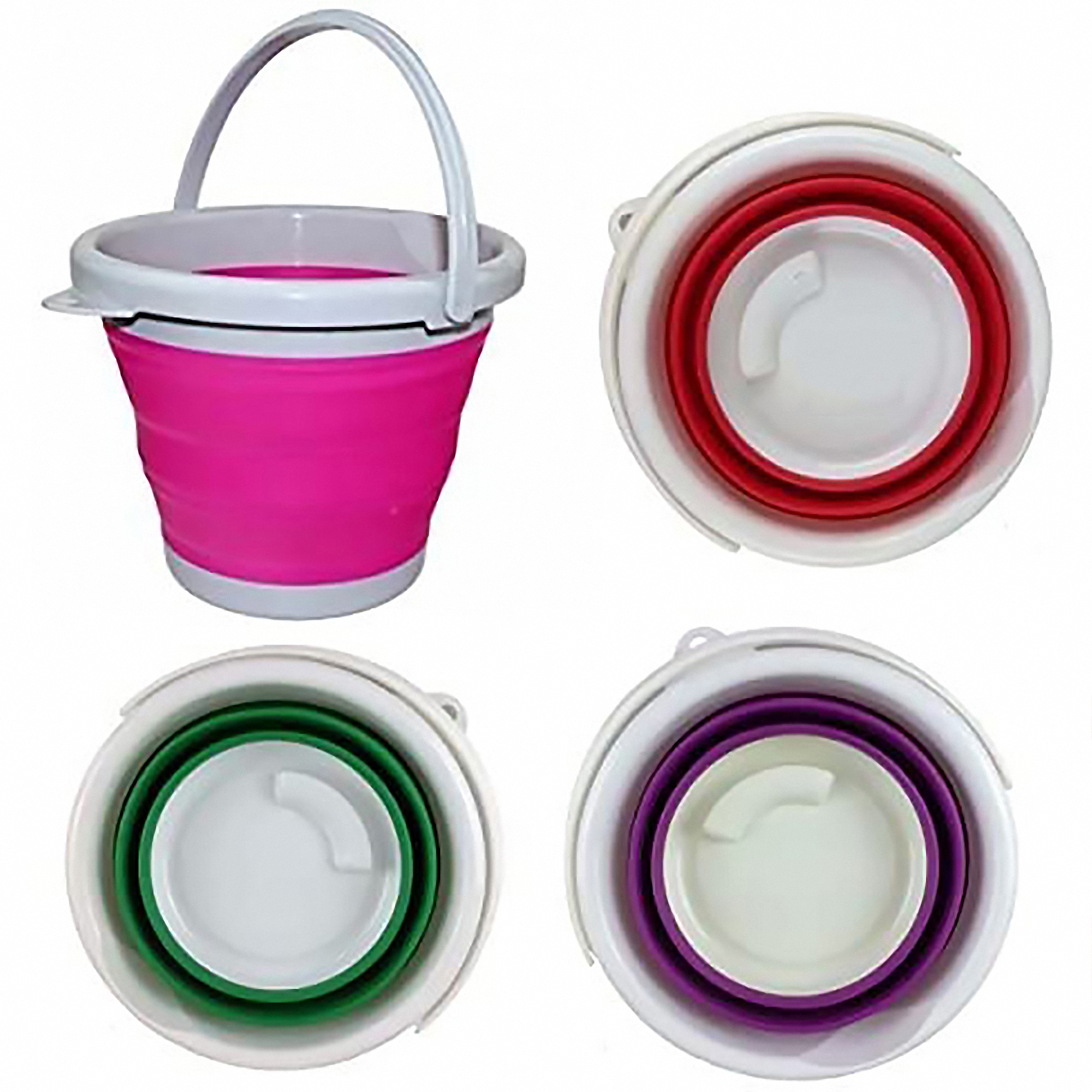 10L Foldable Plastic Bucket 5