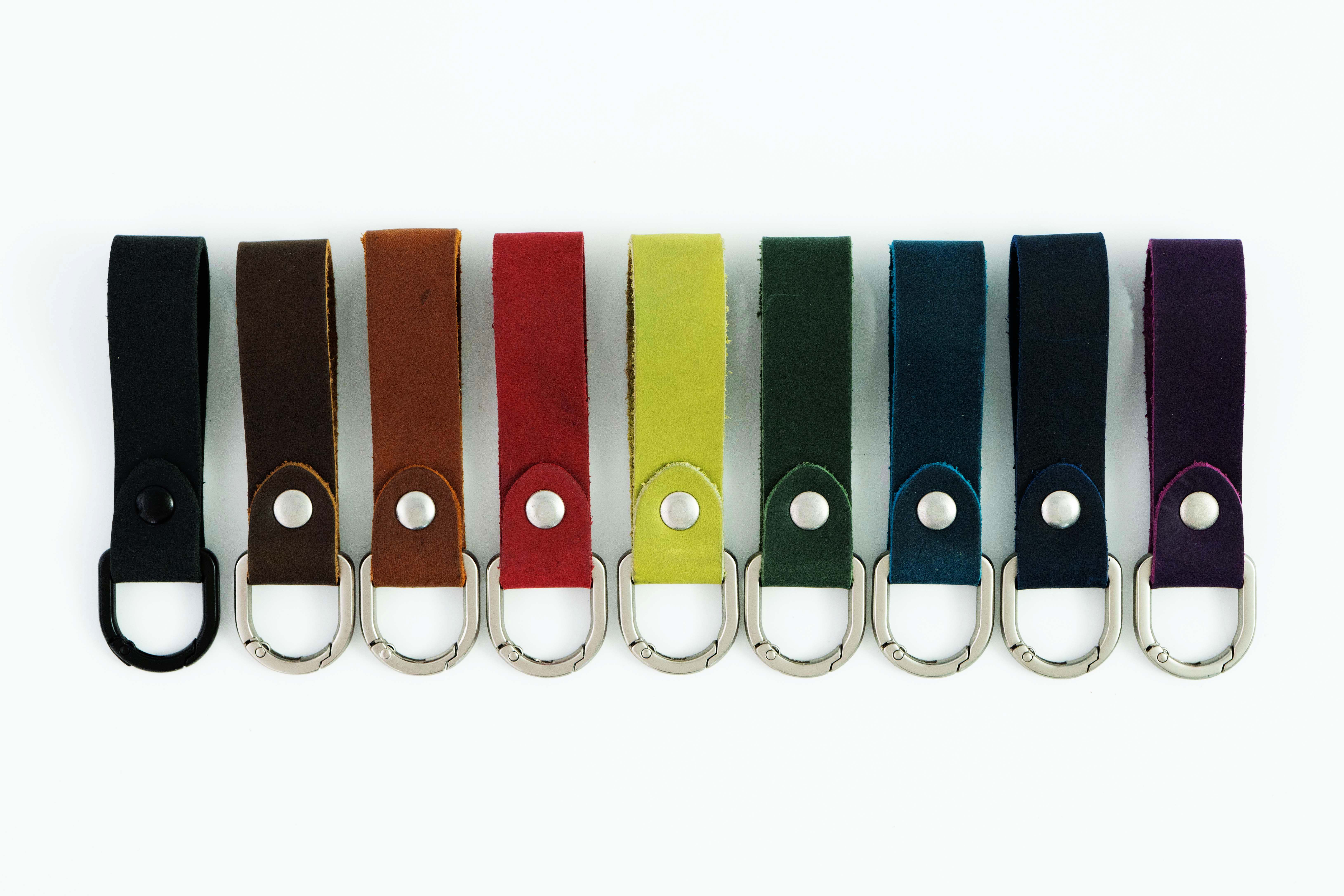 New Tile Pro with Full Grain Leather Key Fob 6