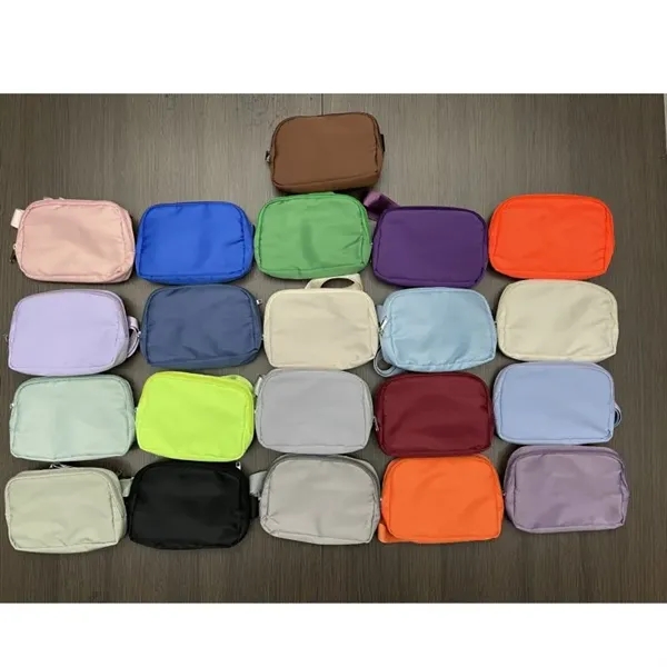 Full Color Waist Bag Crossbody Bag BeltWaerproof MOQ 50 3
