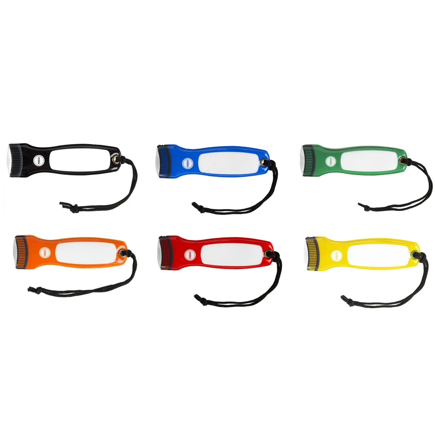 PVC LED Flashlight Key Chain 10