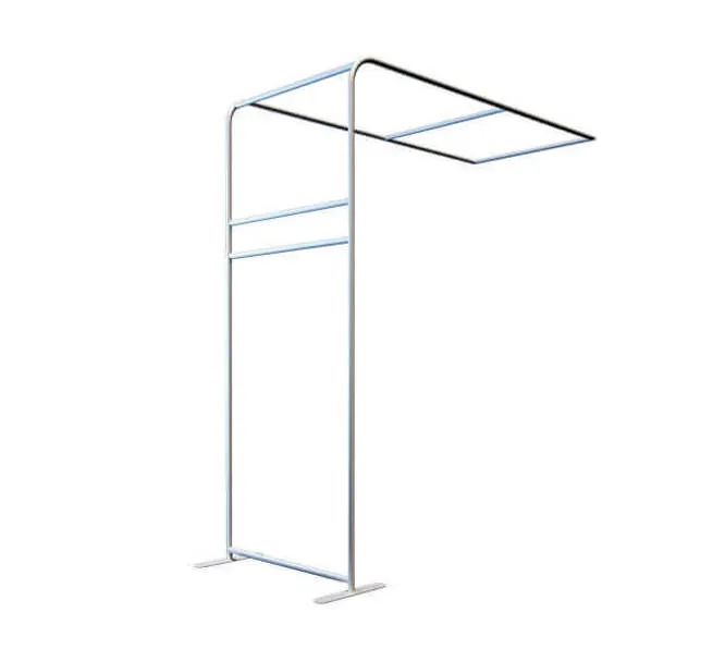L shaped Tube Arch Fabric Display (8.5Ft x 7.5Ft) 2