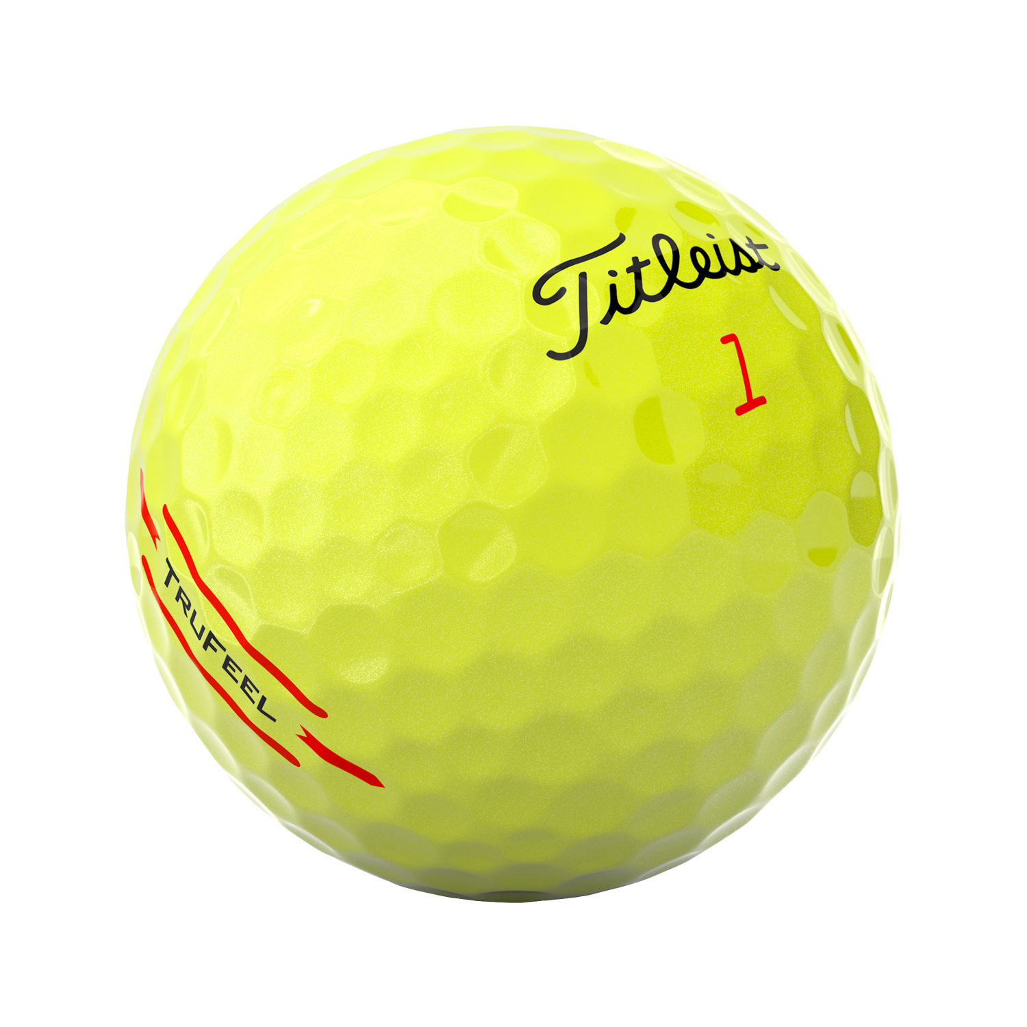 Titleist TruFeel Yellow Golf Balls 2