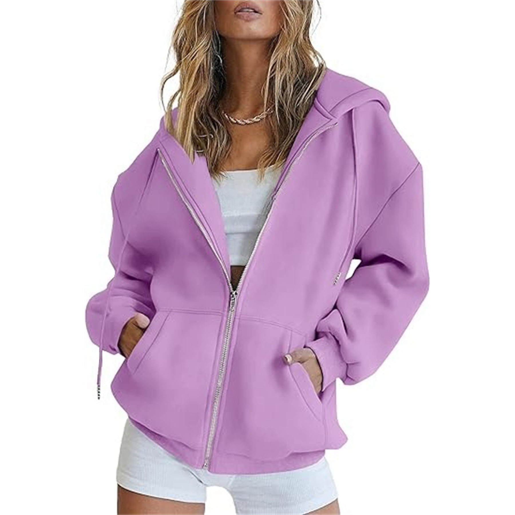 Women's Hoodies Casual Long Sleeve Track Jacket 11