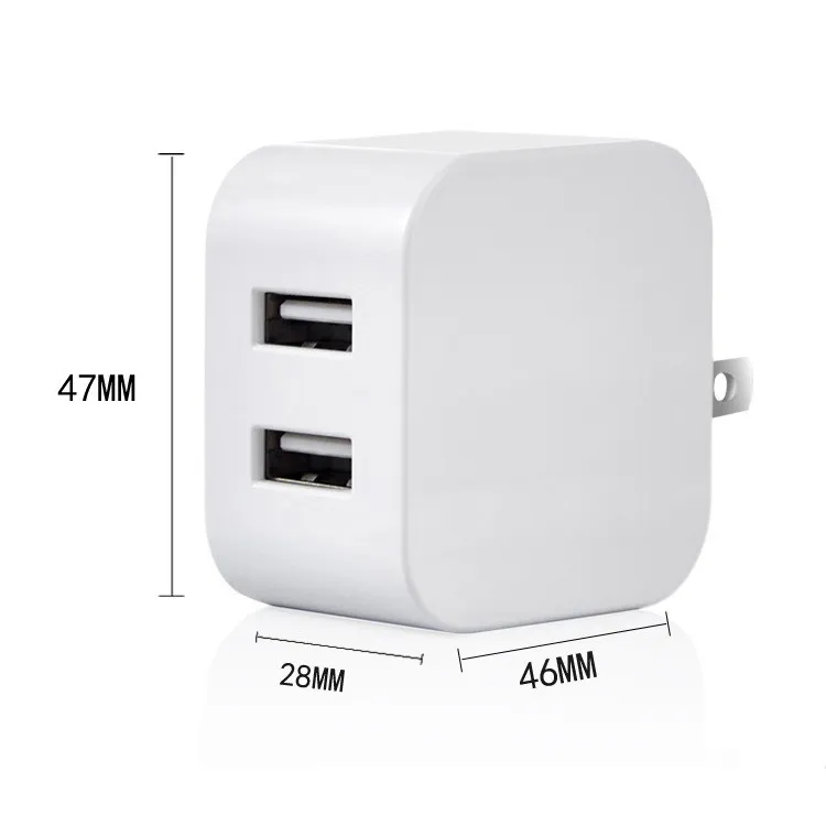 Wall Plug Charger with Dual Port 4
