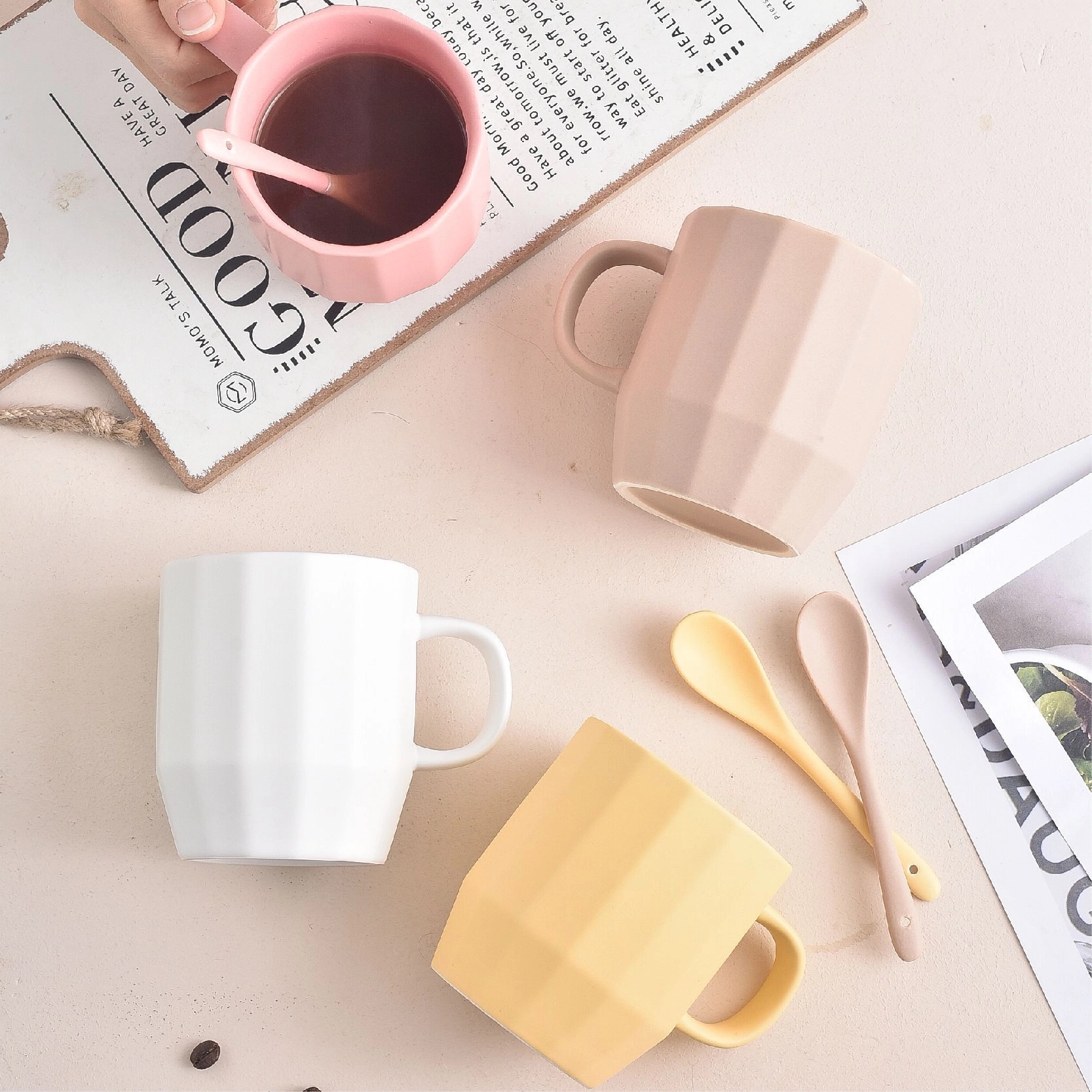Custom 13 oz Ceramic Coffee Mug 17