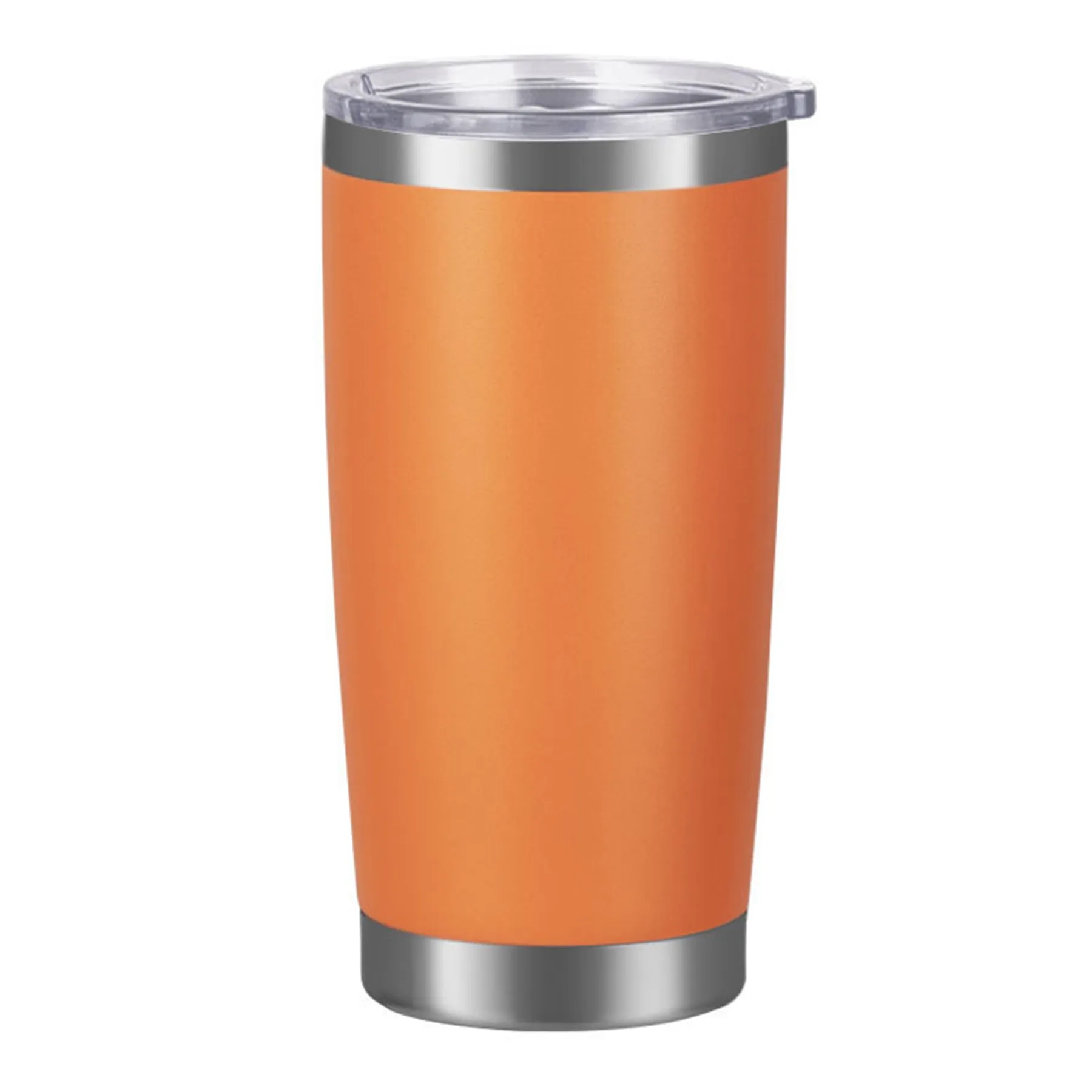 20 Oz. Powder Coated Tumbler w/Clear Slide Lid 5