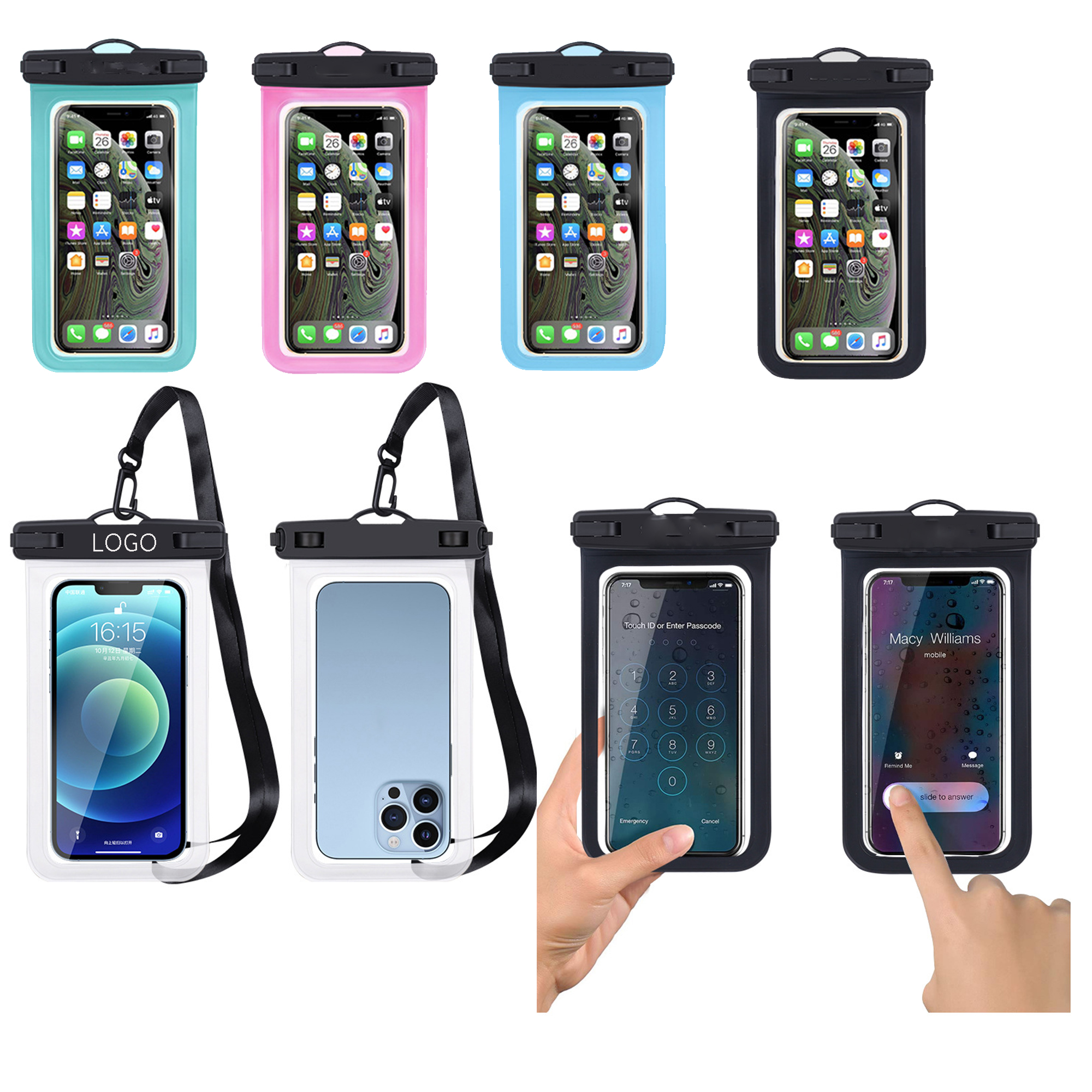 Custom Waterproof Phone Pouch 3