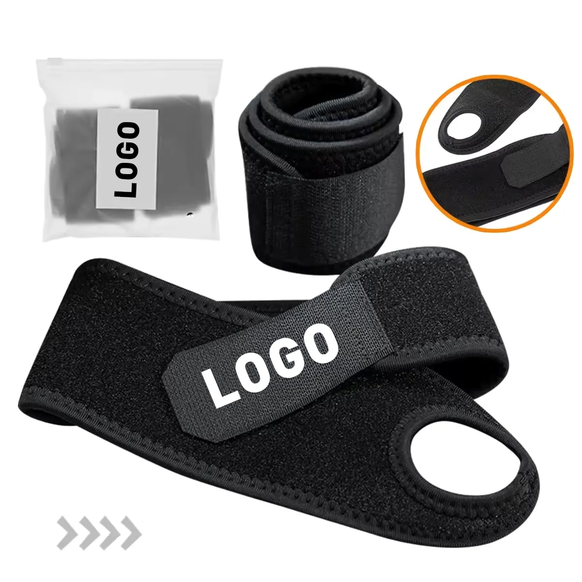 Wrist Compression Strap Support Sport 4