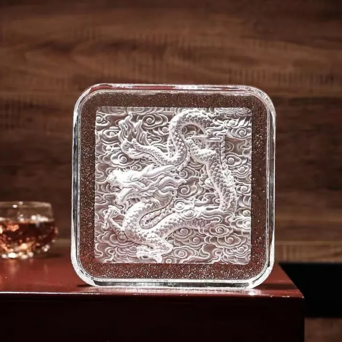 Customized Crystal Carving Coasters 1