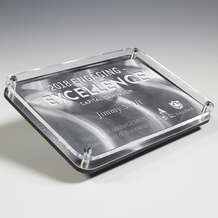 Spirit Floating Award - Screen Printed - (7" x 5" x 11/18") 7