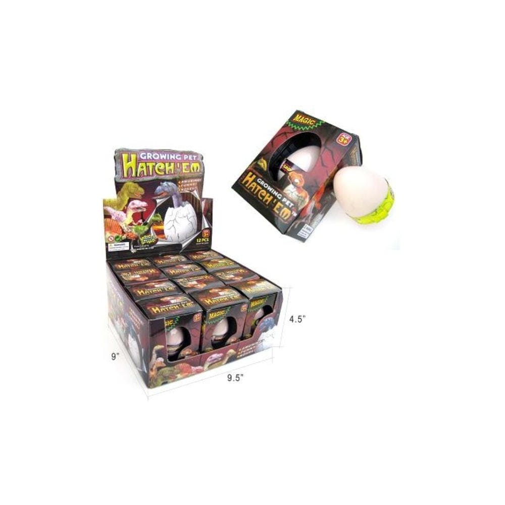 Hatch 'Em Pet Eggs Assorted Dinosaurs 3