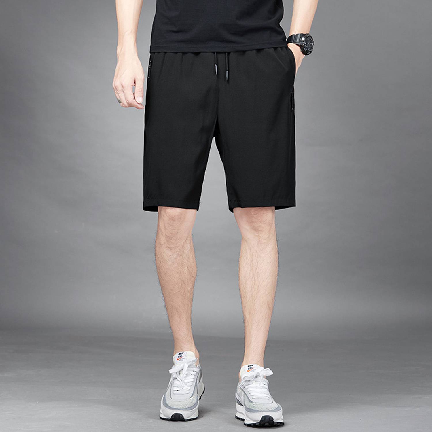 Men Casual Breathable Running Shorts 10