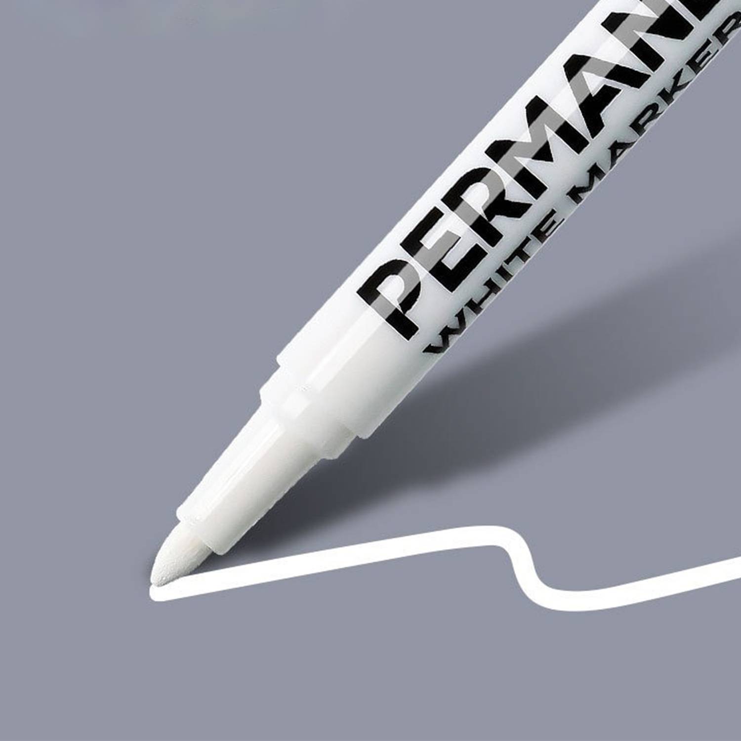 12 Pack White Permanent Marker Pens 4