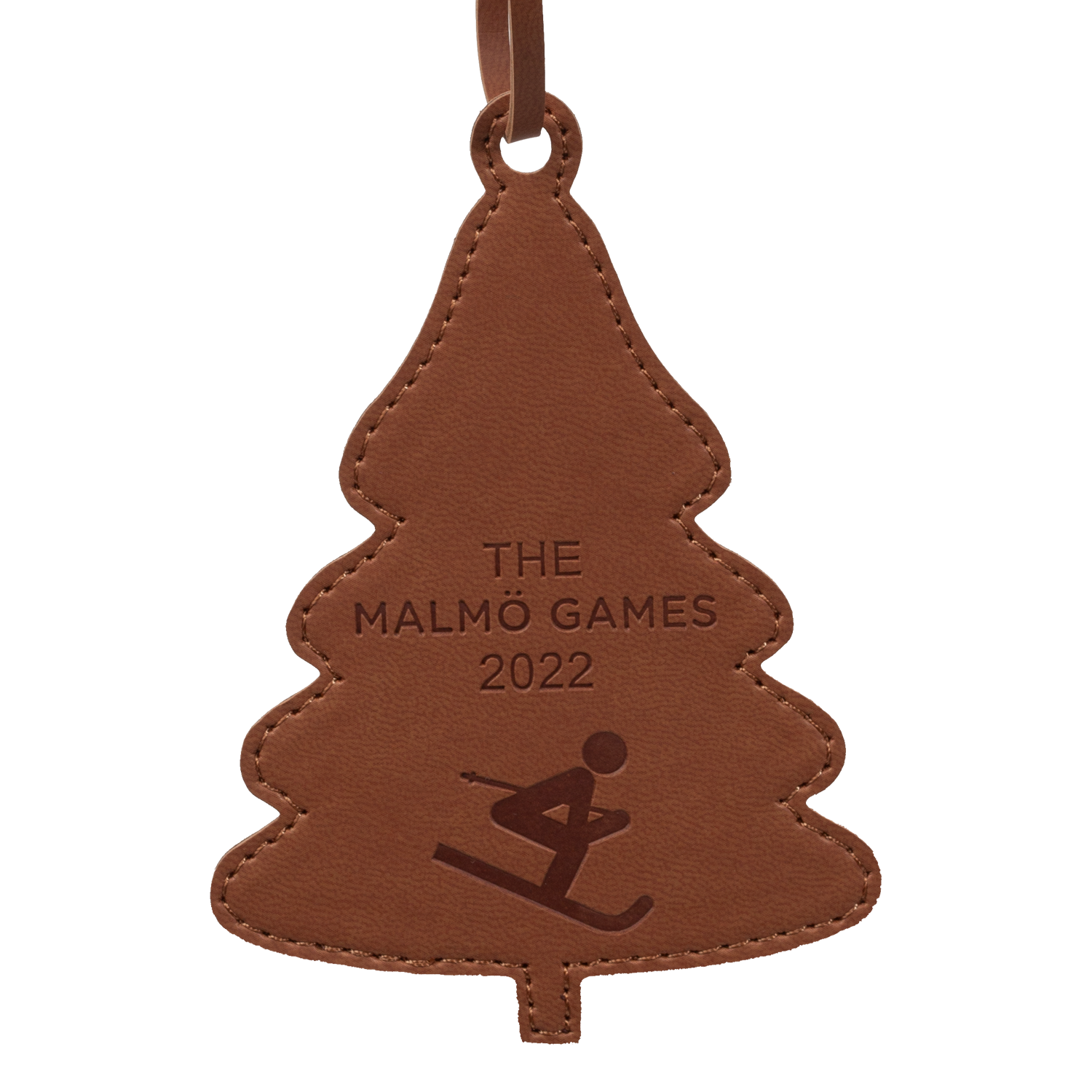 2" Leather Ornament 40