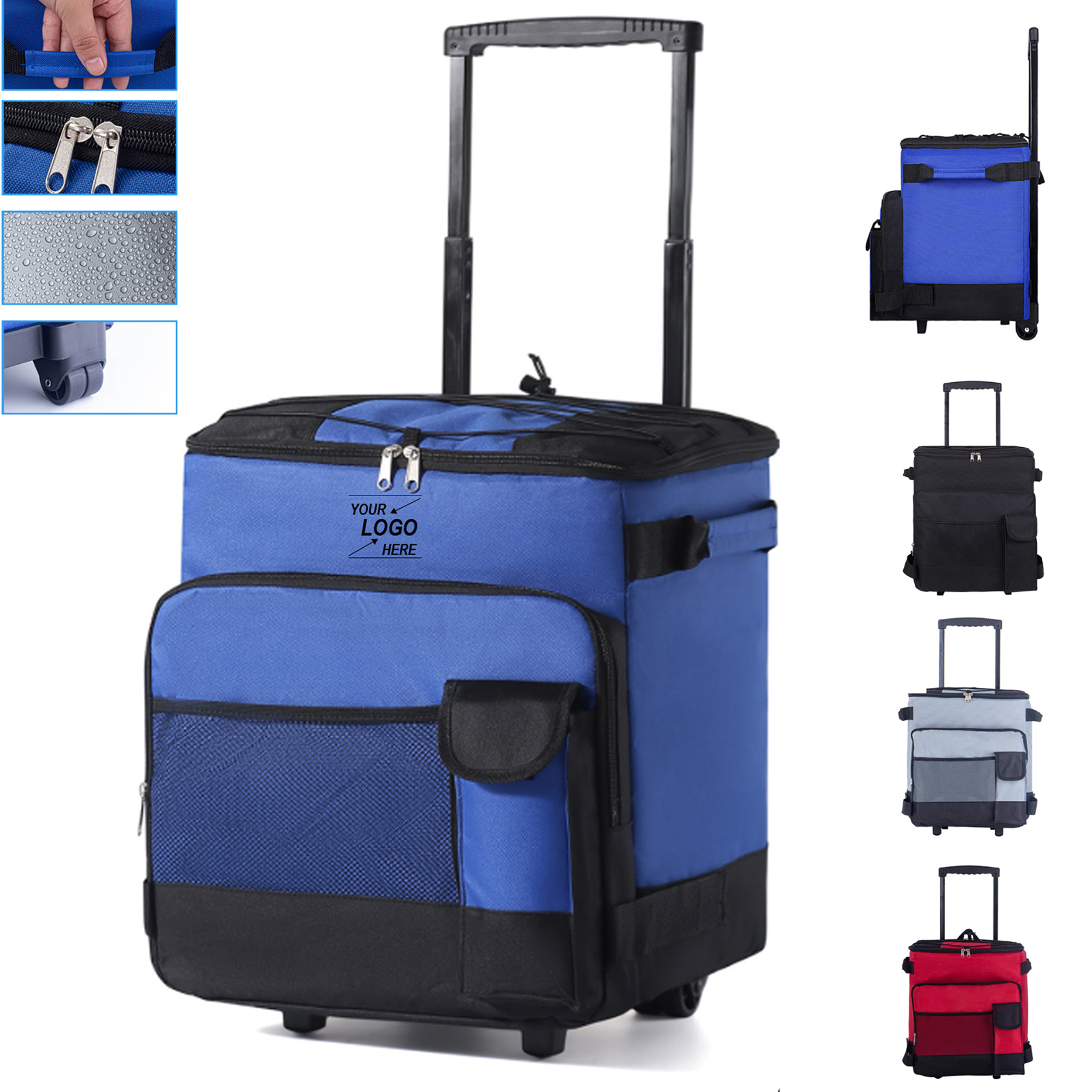 High Capacity Rolling Cooler 4
