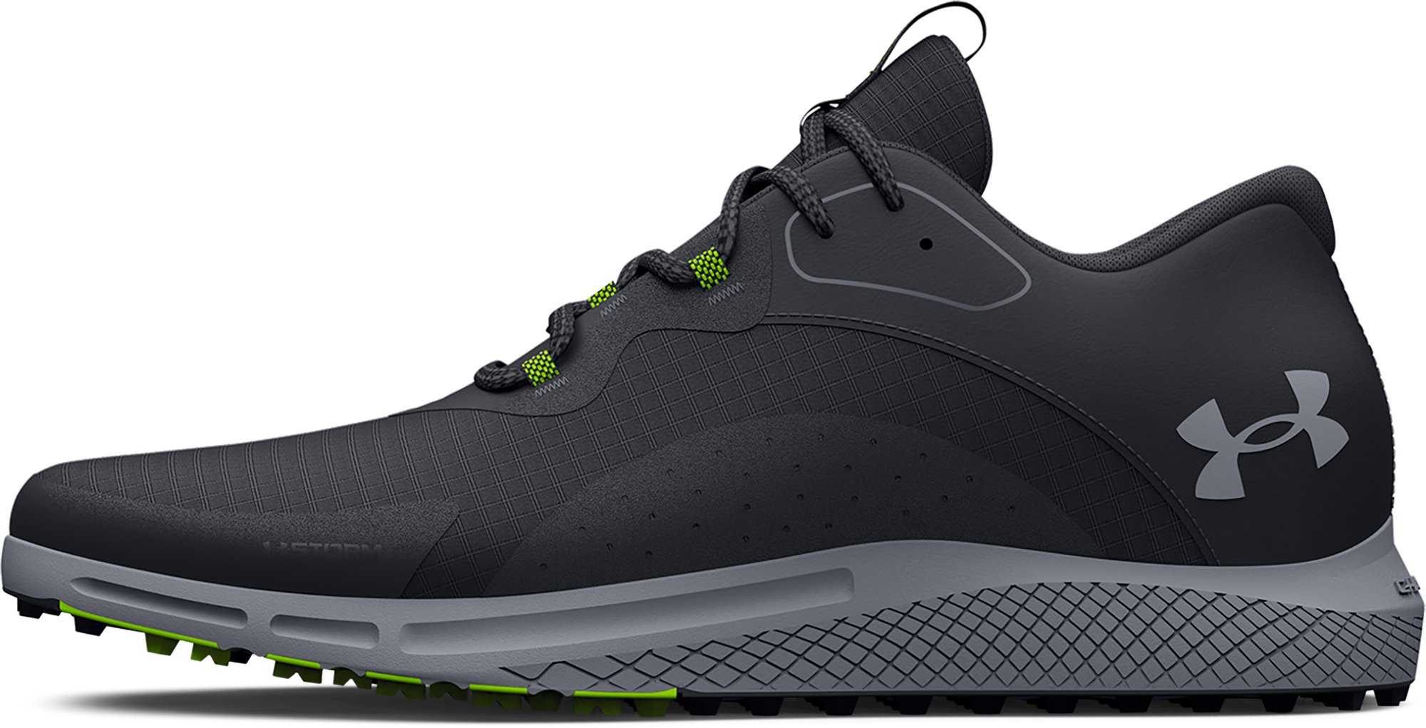 UA Charged Draw 2 Spikeless Men's Golf Shoes, custom athletic wear with logo imprint 4