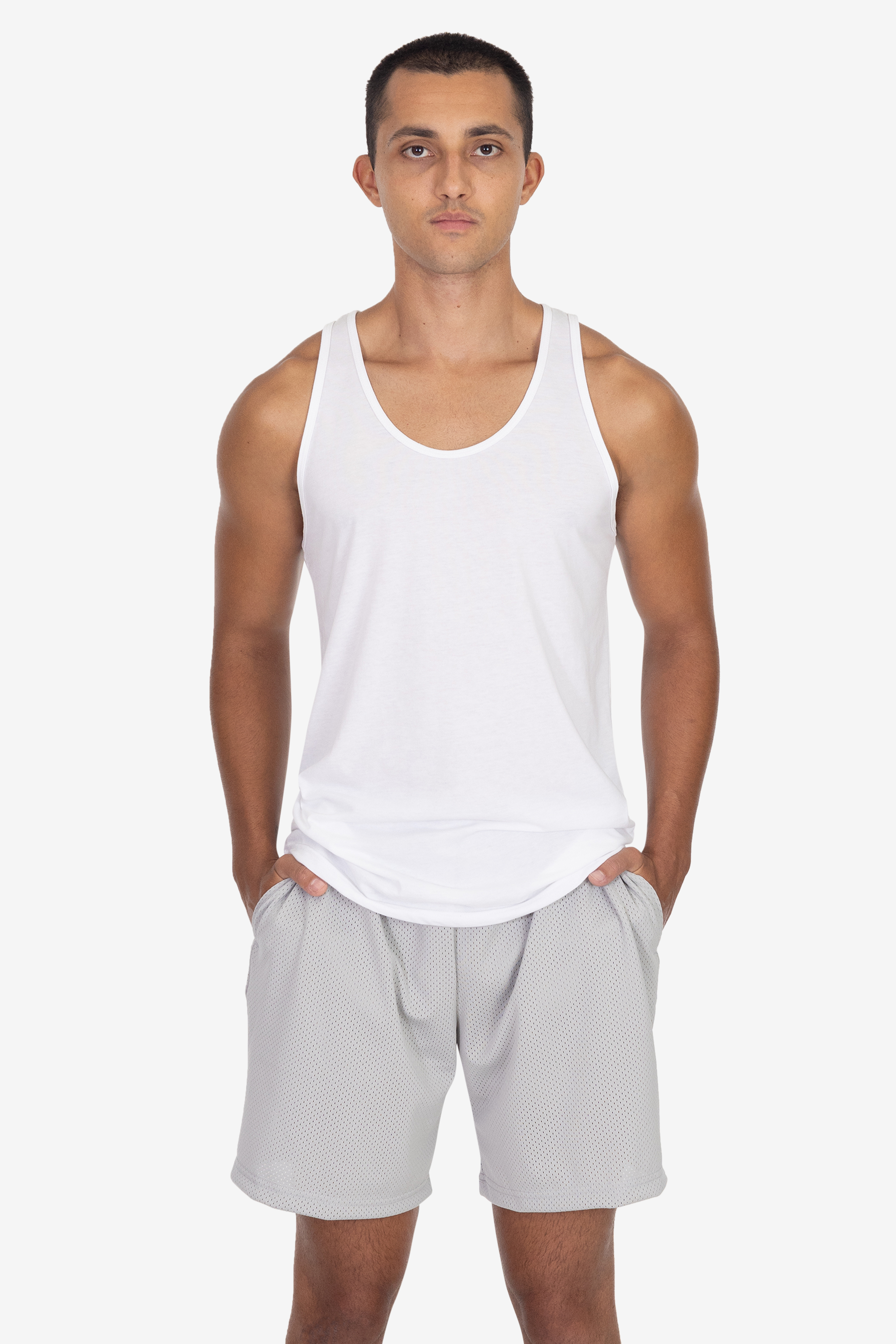 3.8 OZ POLY COTTON TANK 1