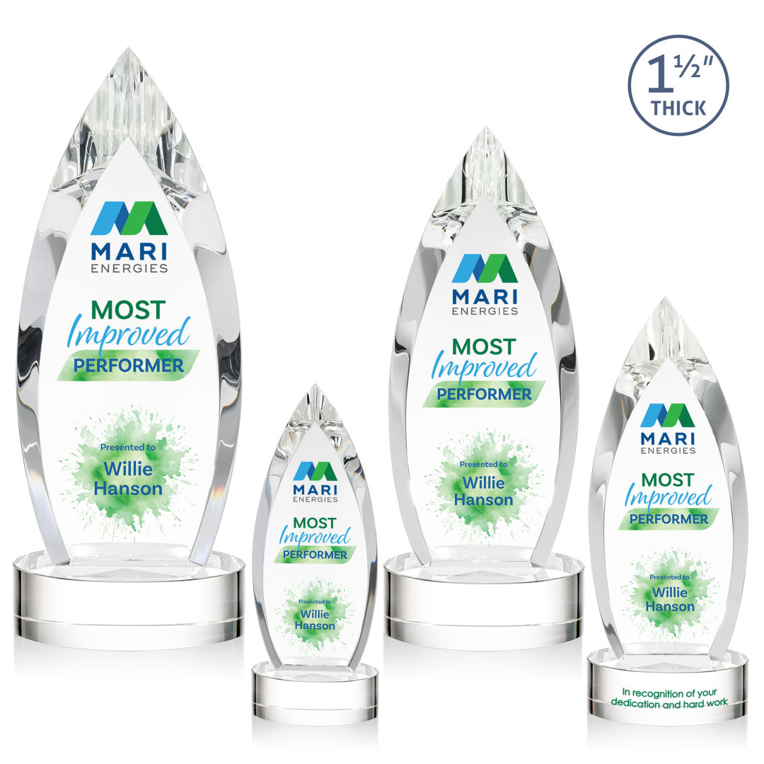 Fortier VividPrint™ Award on Base - Clear 8