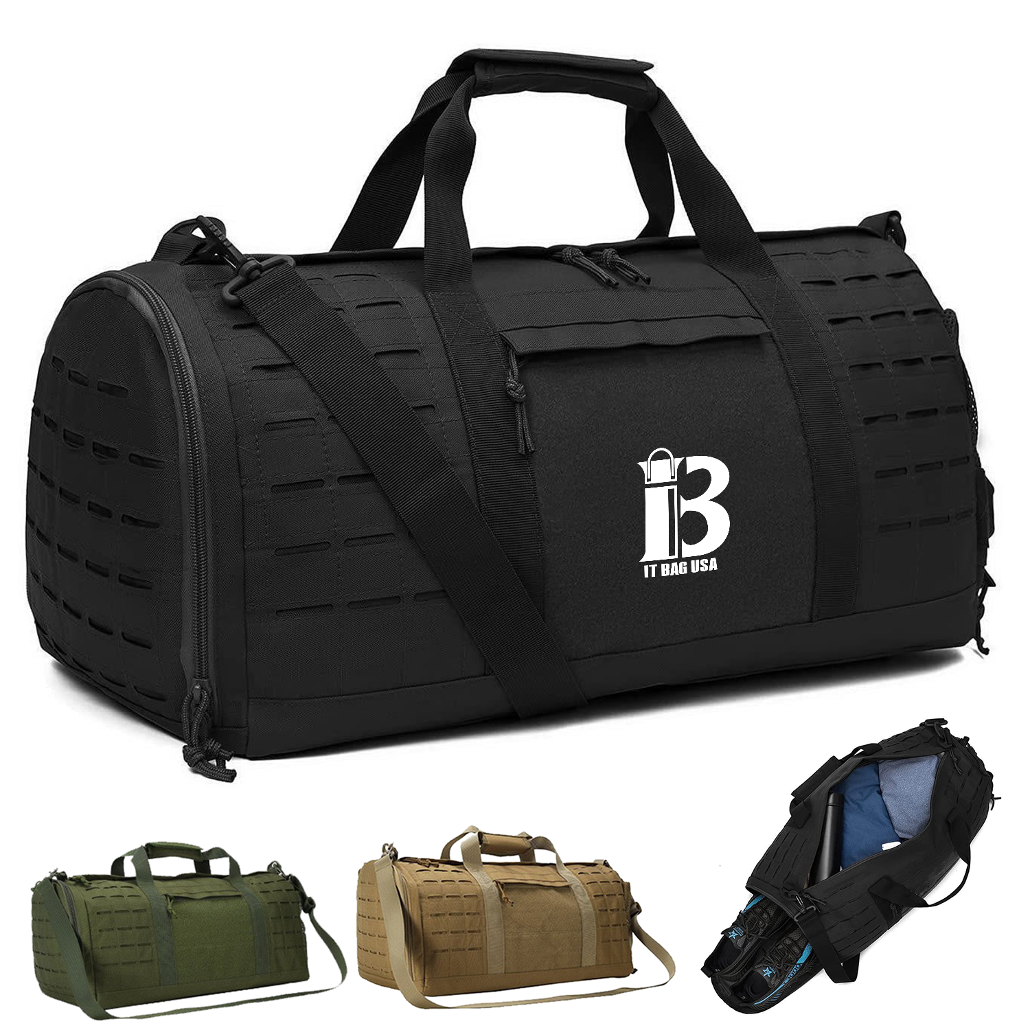 Military Tactical Duffle Bag For Men Sport Gym Fitness 2