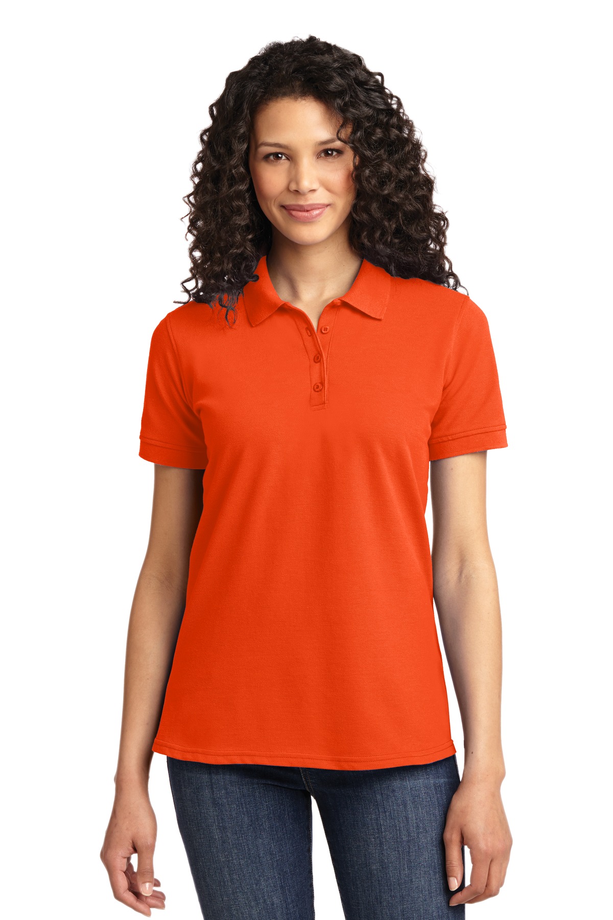 Port & Co Women's Core Blend Pique Polo. LKP155 129