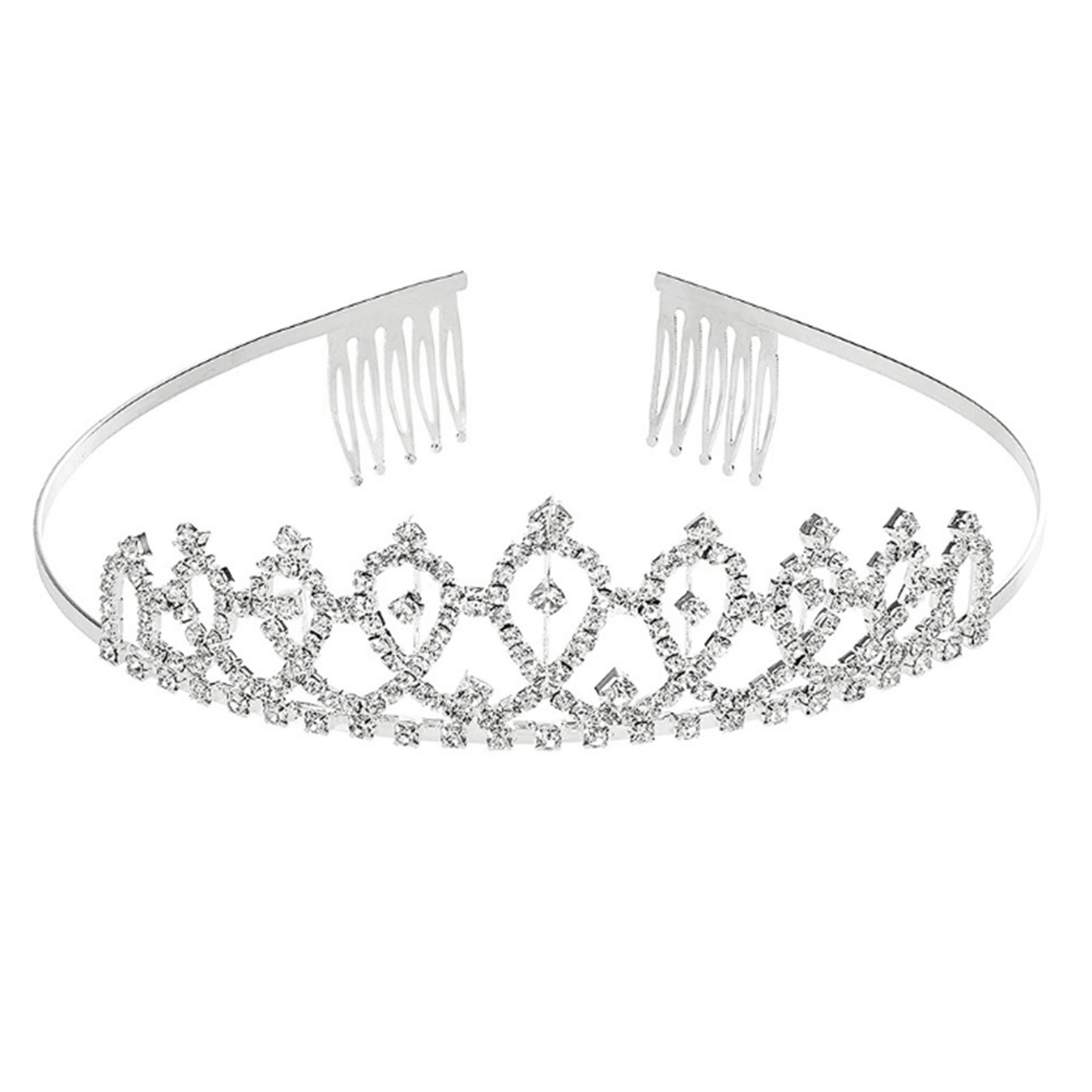 Bride Headband with Veil and Glitter Sash 3