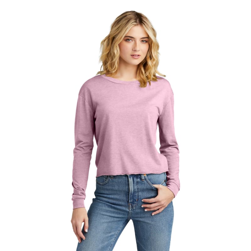 District Women's Perfect Tri Midi Long Sleeve Tee 1