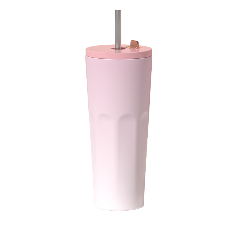 Automatic Spring Straw Insulation Tumbler 3